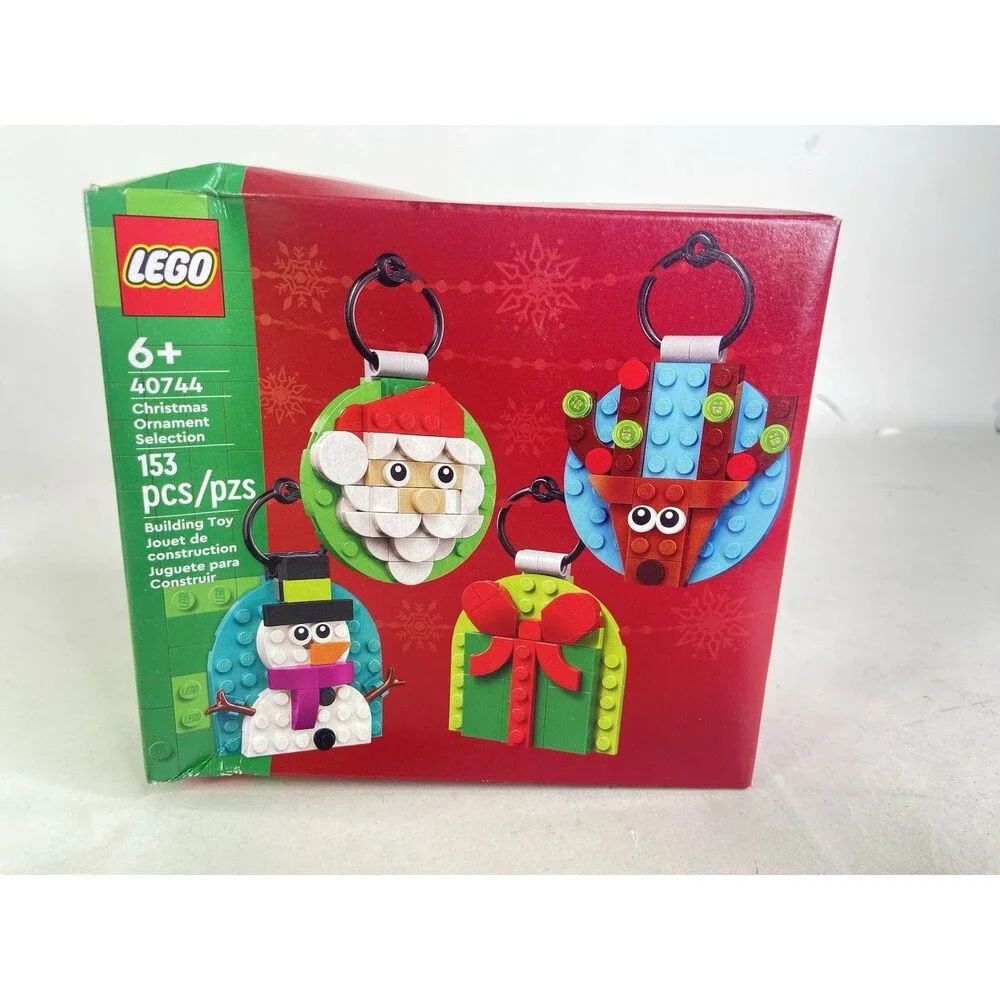 LEGO 40744 Christmas Ornament Selection SEALED New Damaged Box